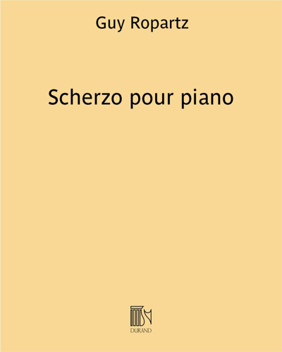 Scherzo for Piano — 罗帕茨