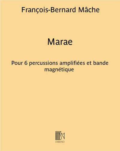 Marae — François-Bernard Mâche