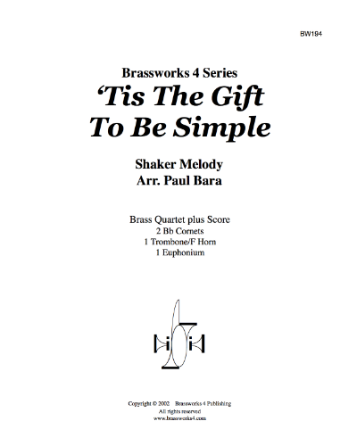 'Tis the Gift to Be Simple — Paul Barea