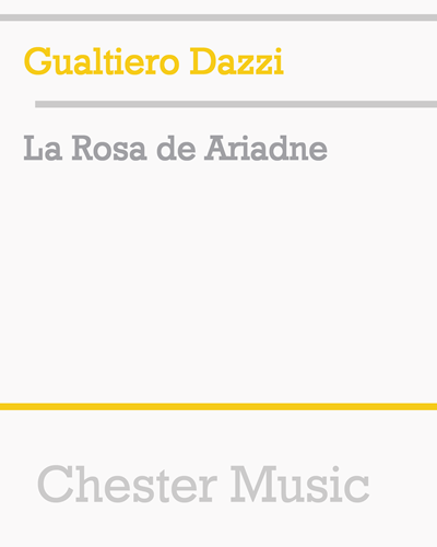 La Rosa de Ariadne — Gualtiero Dazzi