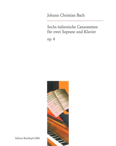 Six Italian Canzonets, op. 4 — J.C.巴赫