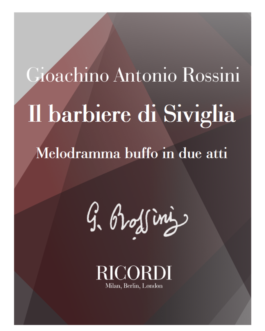Il barbiere di Siviglia [Traditional] — Gioachino Rossini