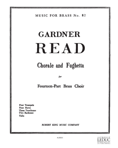 Chorale and Fughetta, op. 83a — Gardner Read