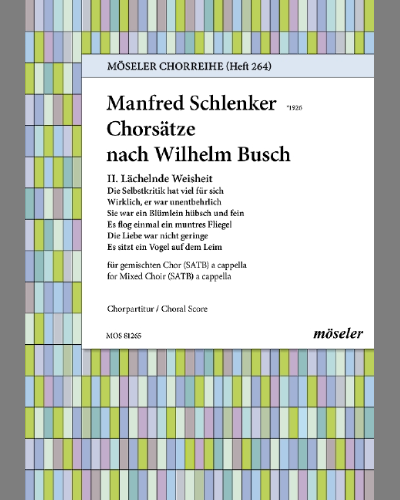 Choral songs on lyrics by Busch — Manfred Schlenker