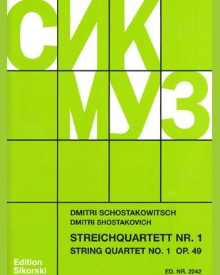String Quartet No. 1, op. 49 — 肖斯塔科维奇