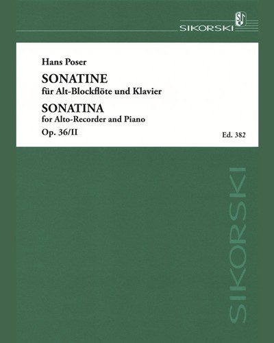 Sonatina, op. 36/2 — Hans Poser