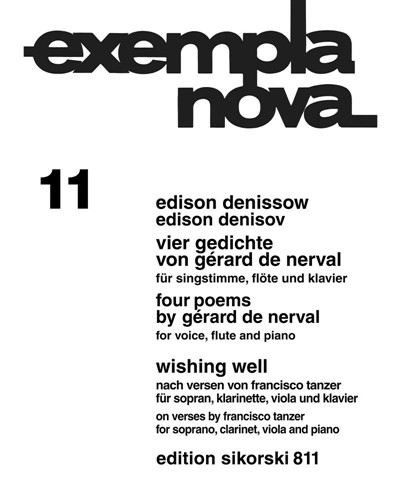 Four Poems by Gérard de Nerval & Wishing Well on Verses by Francisco Tanzer — Edison Denisov