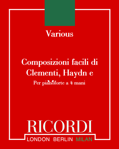 Easy Compositions by Clementi, Haydn and Mozart — 合集