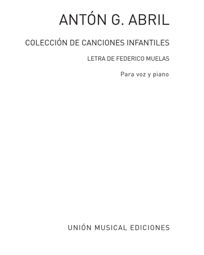 Collection of Children's Songs — Antón García Abril