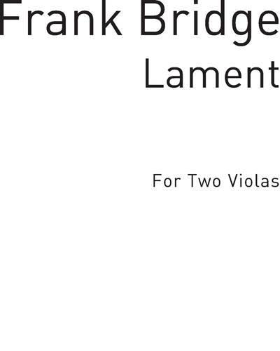 Lament — 弗兰克·布里奇