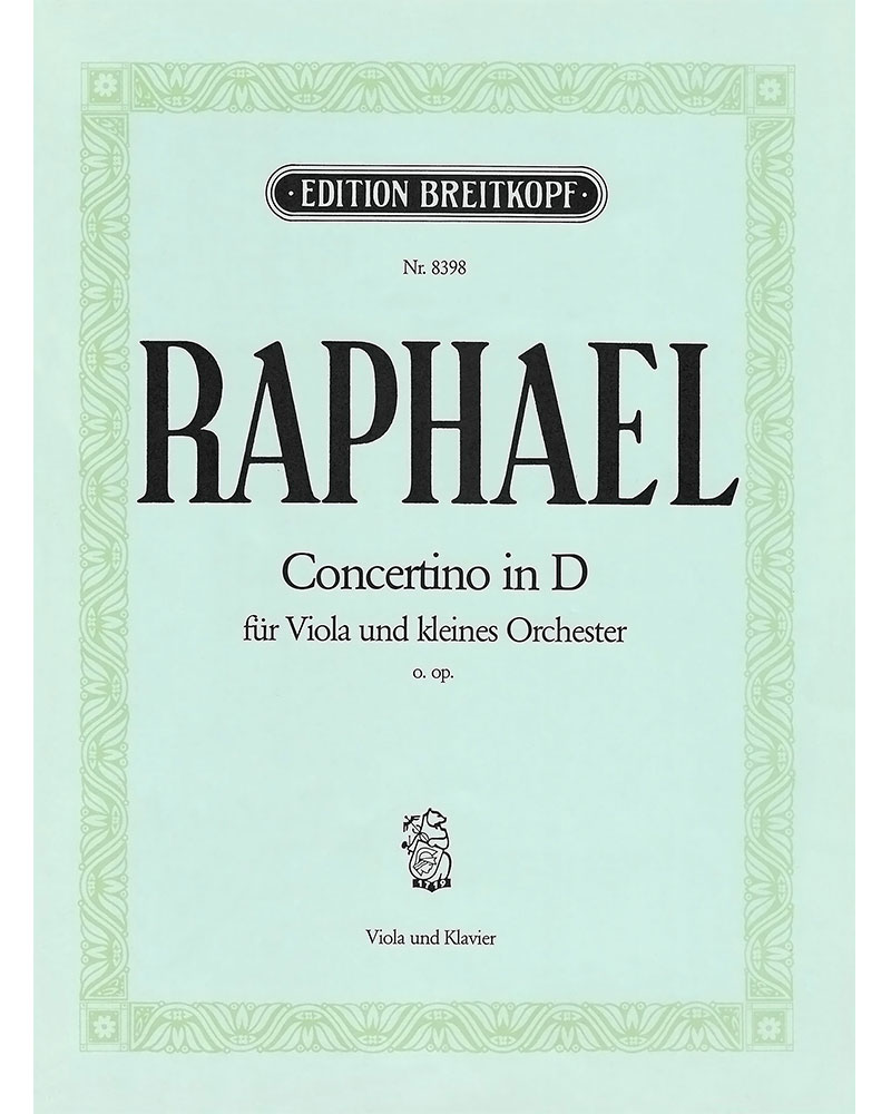 Concertino in D, op. — Günter Raphael