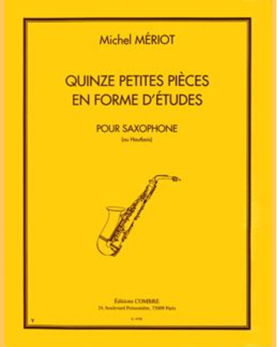 15 Petites Pièces en Forme d'Études — Michel Mériot