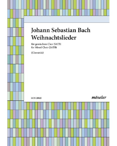 Four-part christmas songs — Johann Sebastian Bach