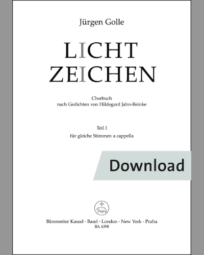 Lichtzeichen — Jürgen Golle