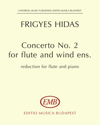 Flute Concerto No. 2 — Frigyes Hidas