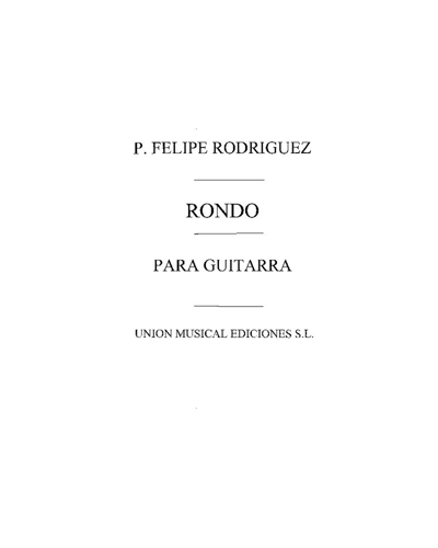 Rondo — P. Felipe Rodriguez