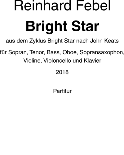 Bright Star — Reinhard Febel