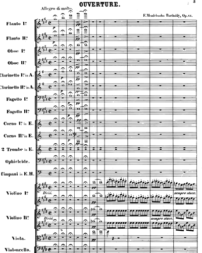 A Midsummer Night's Dream, op. 61 — 门德尔松
