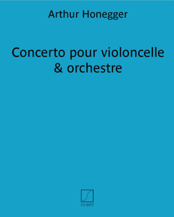 Concerto for Cello and Orchestra, op. 72 — 奥涅格