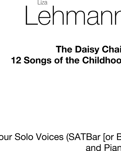 The Daisy Chain — Liza Lehmann