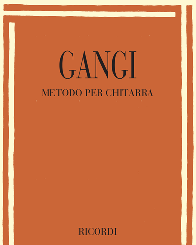 Metodo per chitarra — Mario Gangi