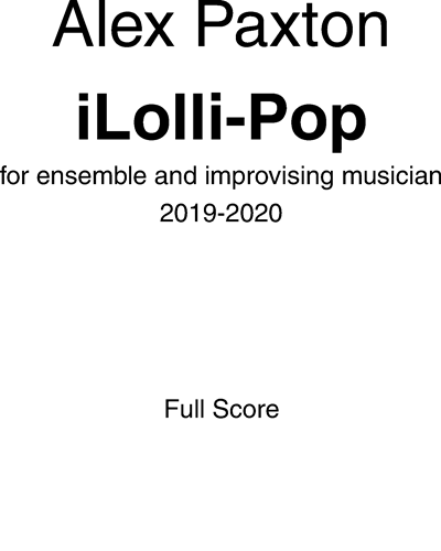 ILolli-Pop — Alex Paxton