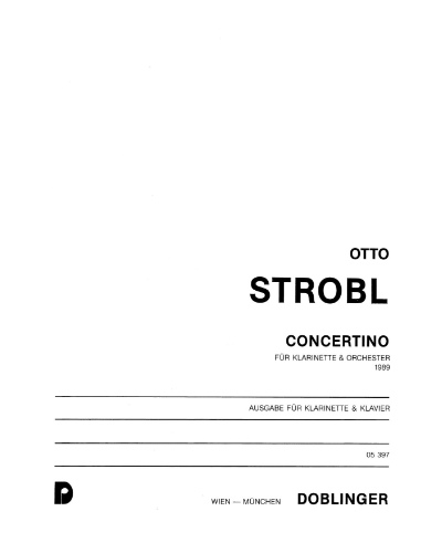 Concertino — Otto Strobl