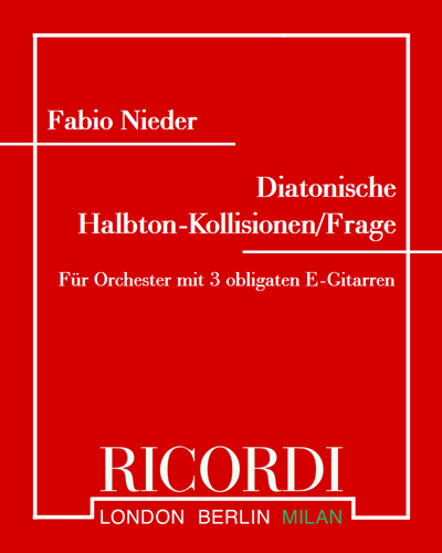 Diatonische Halbton-Kollisionen/Frage — Fabio Nieder