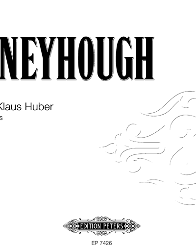 Fanfare for Klaus Huber — 布莱恩·芬尼豪赫