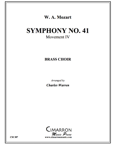 Molto allegro (from 'Symphony No. 41 in C major, K. 551') — 莫扎特