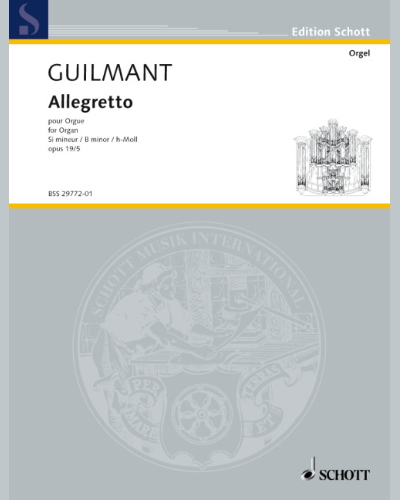 Allegretto in B Minor — 吉尔芒