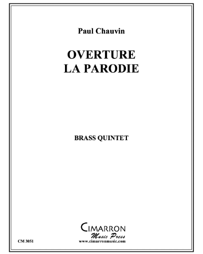 Overture to 'La Parodie' — Paul Chauvin