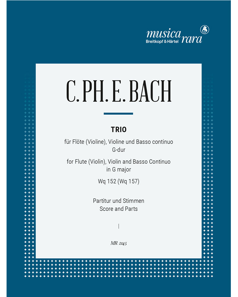 Triosonate in G major, Wq 152 — C.P.E.巴赫