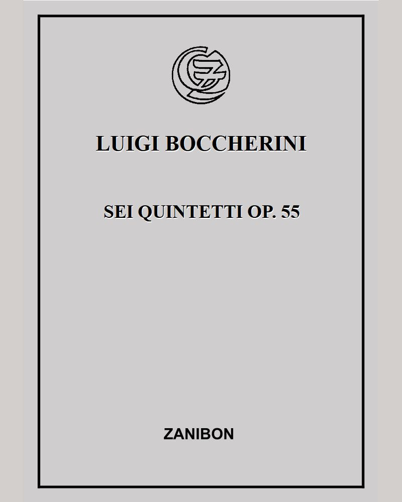 Six Quintets, op. 55 — Luigi Boccherini