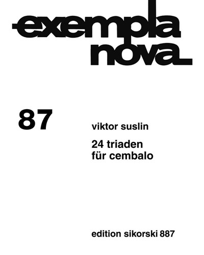 Twenty-four Triads — Viktor Suslin