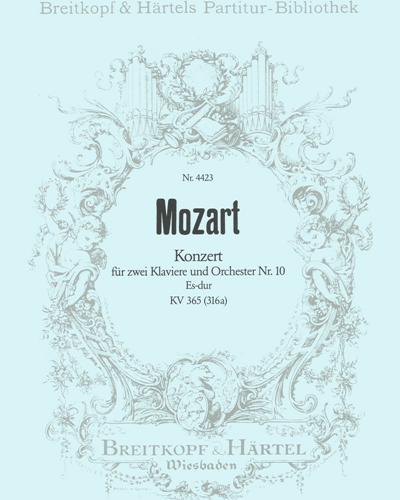 Piano Concerto No. 10 in E-flat major, K. 365 (316a) — 莫扎特