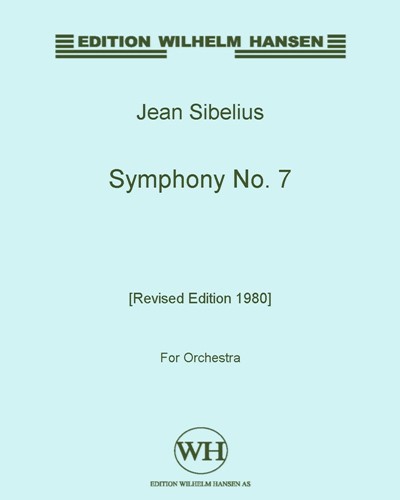 Symphony No. 7 [Revised Edition 1980] — 西贝柳斯