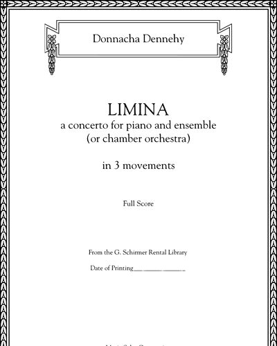 Limina — Donnacha Dennehy