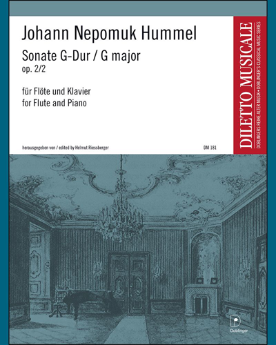 Sonata in G major, op. 2 No. 2 — 胡梅尔
