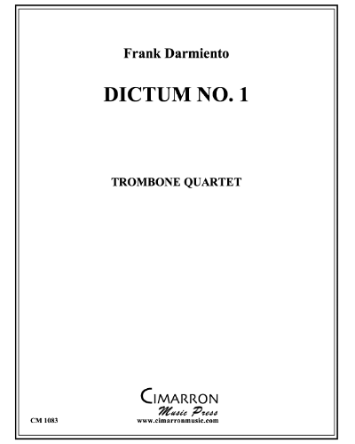 Dictum No. 1 — Frank Darmiento