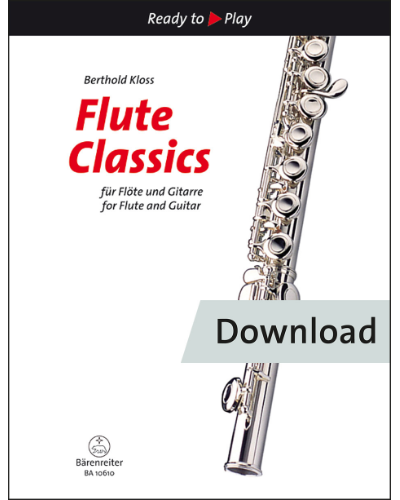 Flute Classics for Flute and Guitar — Various