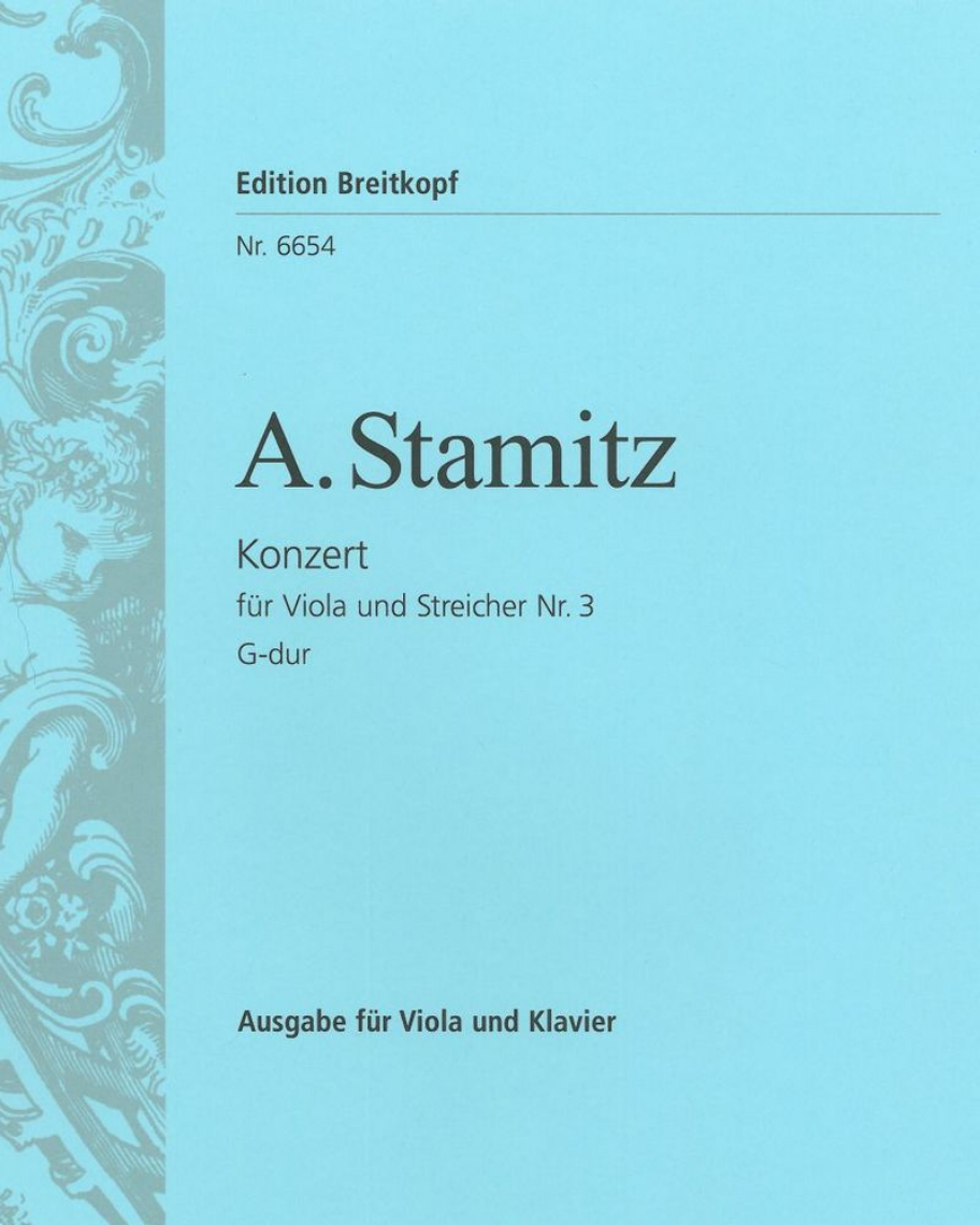 Violakonzert Nr. 3 G-dur — Anton Stamitz