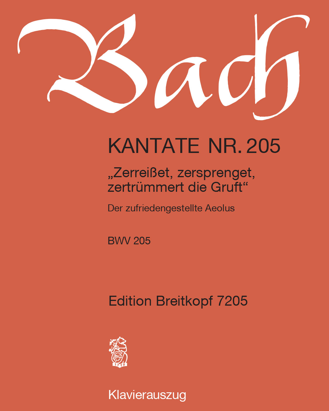 Cantata BWV 205: 'Zerreißet, zersprenget, zertrümmert die Gruft' — Johann Sebastian Bach