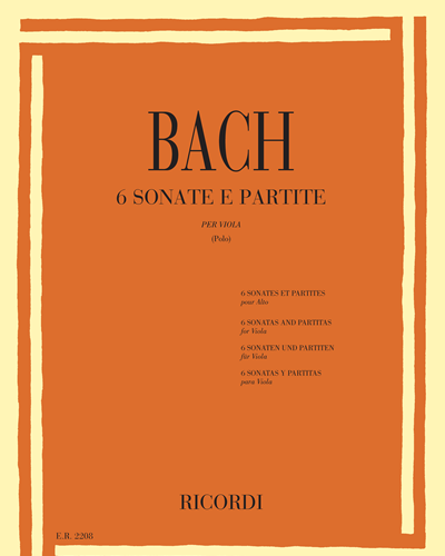 6 Sonatas and Partitas, BWV 1001-1006 — 巴赫