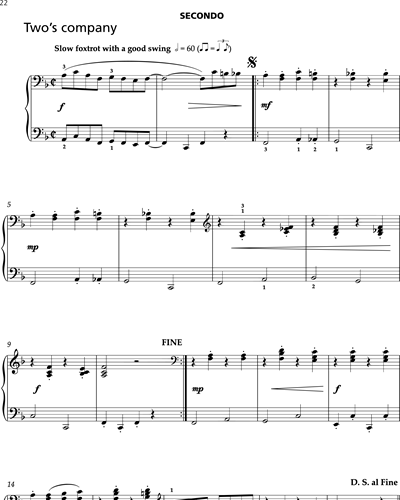 Two's Company — Pam Wedgwood