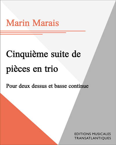 Cinquième suite de pièces en trio — 马雷