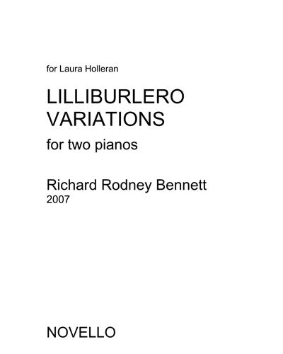 Lilliburlero Variations — Richard Rodney Bennett