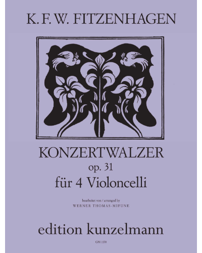 Konzertwalzer, op. 31 — Wilhelm Fitzenhagen