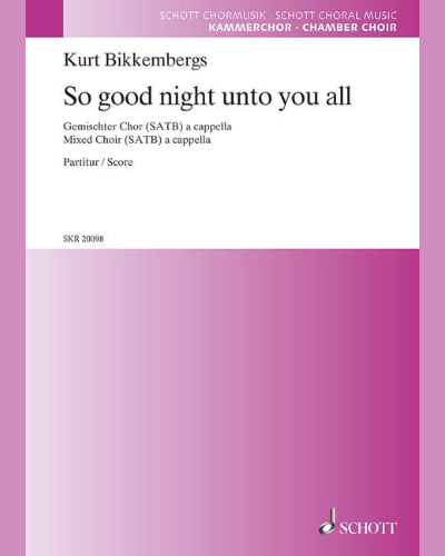 So good night unto you all — Kurt Bikkembergs