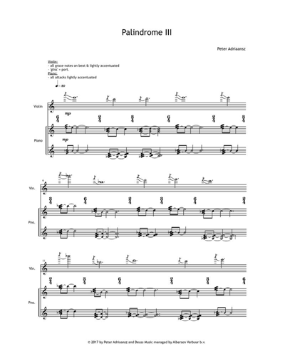 Palindrome 3, No. 31.3 — Peter Adriaansz